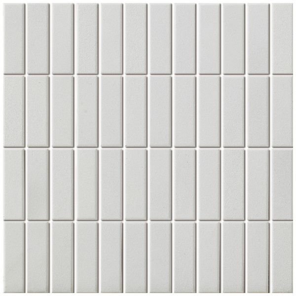 The Mosaic Factory London mozaïektegel 30X30cm Super White Mat (LO7310S) - Rechthoek