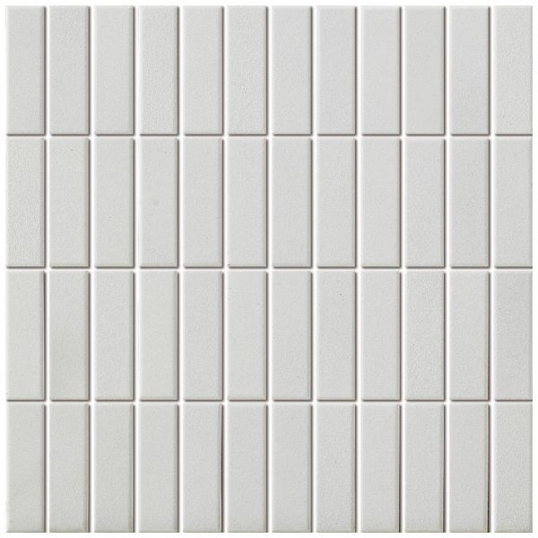 The Mosaic Factory London mozaïektegel 30X30cm Super White Mat (LO7310S) - Rechthoek