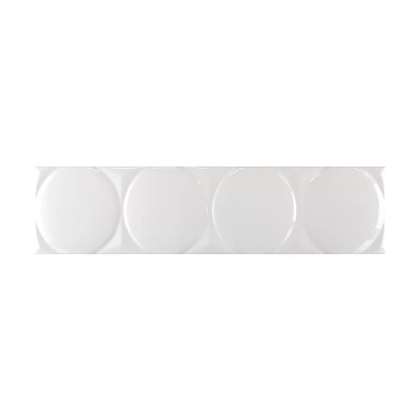 Waves Circle White 11,25x45