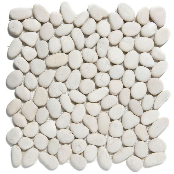 The Mosaic Factory Natural Stone mozaïektegel 30.5X30cm Ivory Mat (NSR200) - Organisch
