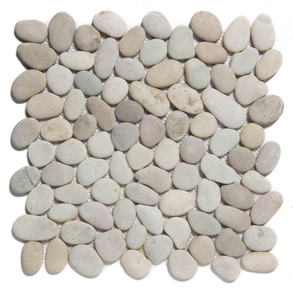 The Mosaic Factory Natural Stone mozaïektegel 30.5X30cm Tan Mat (NSR800) - Organisch