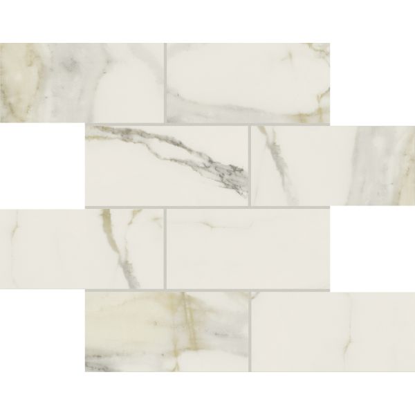 Florim Class Calacatta Gold Muret Sfals 30X30 6mm