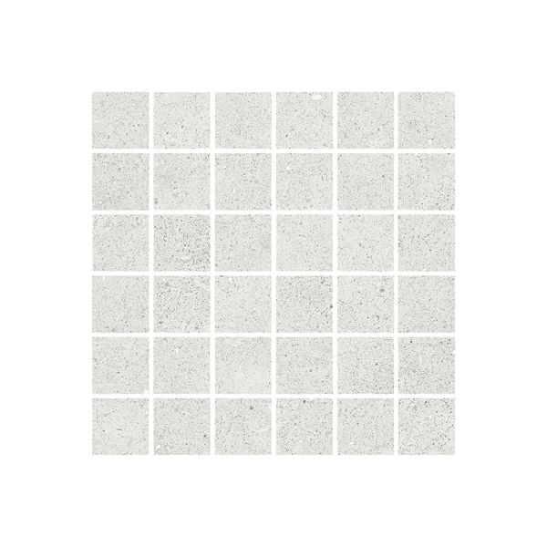 Terratinta Lagom Mosaico White Matt Rett 30X30 10mm