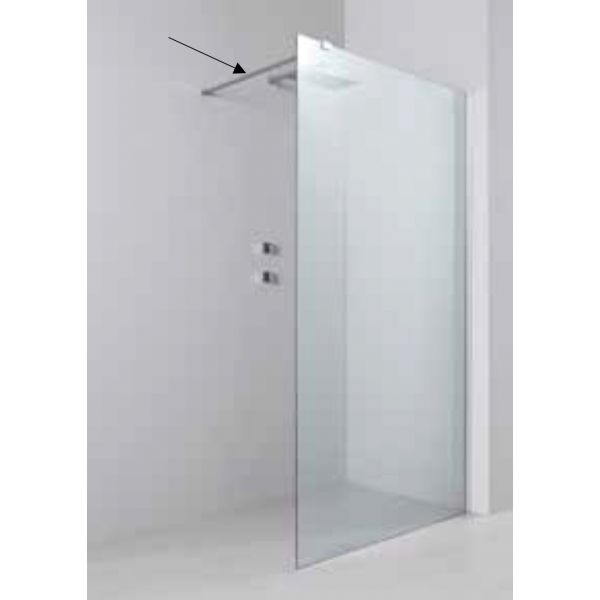 Portelo Douche 0x0cm Glas  (Muursteun 120Cm)