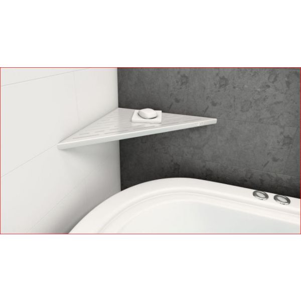 Portelo Shangle 0x0cm RVS glans (Plank) (Shangle Planchet Rvs 347 Sl)