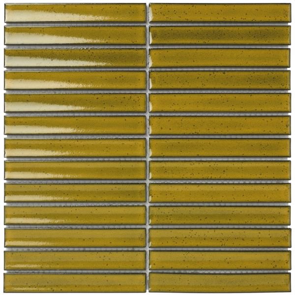 The Mosaic Factory Sevilla mozaïektegel 29.6X29.9cm Yellow Glans (SEF20030) - Rechthoek