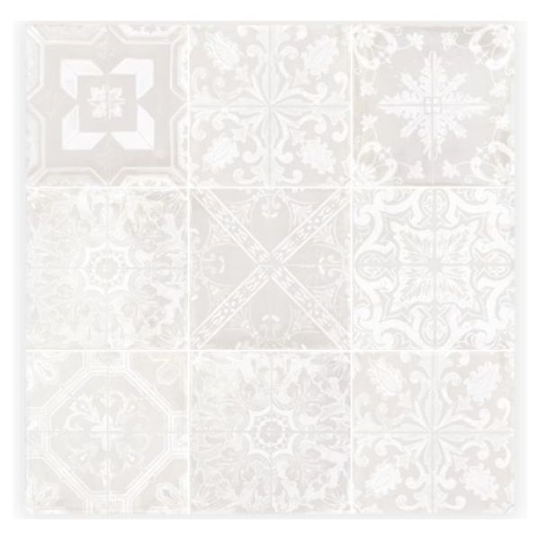 Sottocer Shadow 20x20cm Ivoor Mat (SCS2020SID)