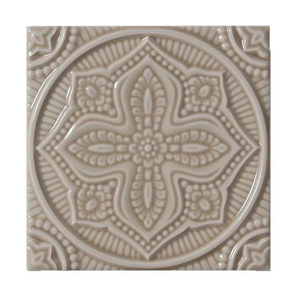 Studio Relieve Mandala Planet 14,8x14,8 Silver Sands