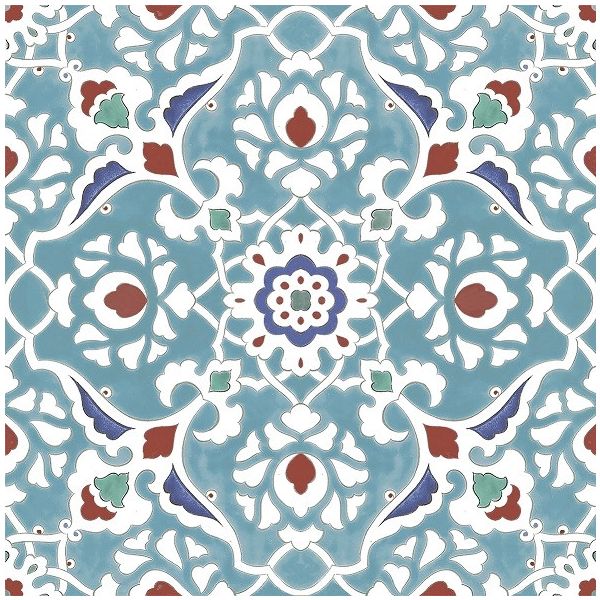Amos Mercano Blue 20x20