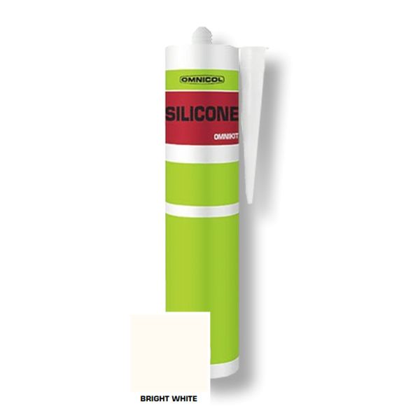 OMNICOL Silicone Bright White 310ml koke