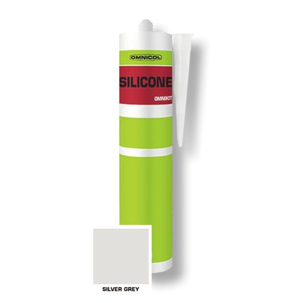 OMNICOL Silicone Silver Grey 310ml koker