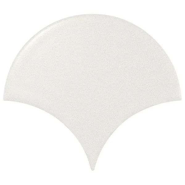 Amos Scala Fan White Matt 10,6x12