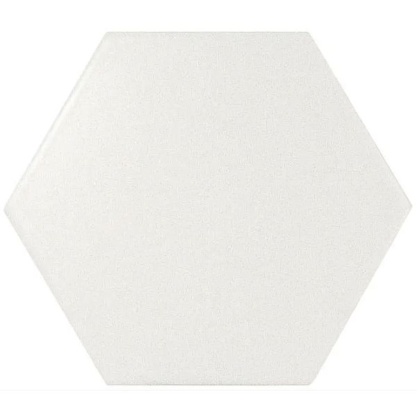 Amos Scala White matt 12,4x10,7 Hex.