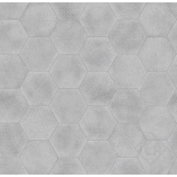 Amos Melara L. Grey 29,2x25,4 Hex. 1m2