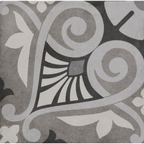 Amos Arte Nova Opera Grey 20x20 Dec.