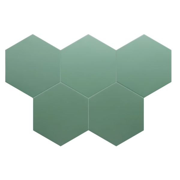 Amos Coambra Pickle Green 17,5x20 Hexagon