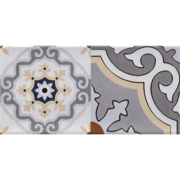 Amos Artesano Baza Blanco 10x20 Dec. mix