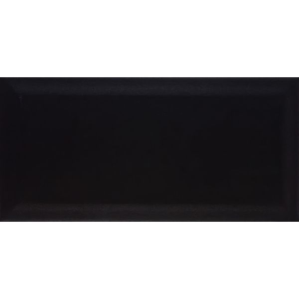 Amos Bisellato Negro Mate 10x20