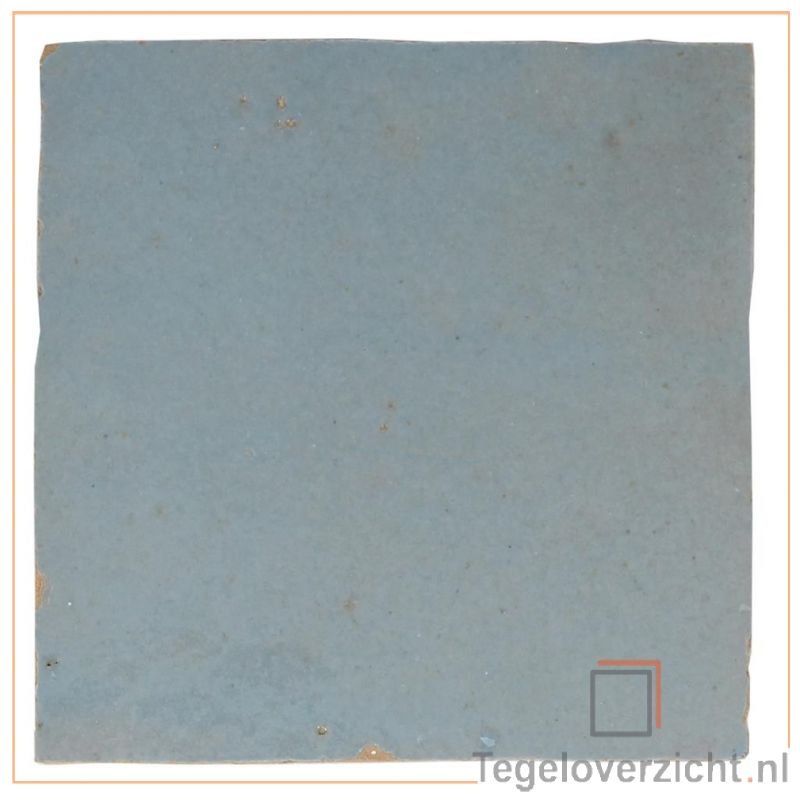 Design Tegels Zellige 10x10cm Blauw Wandtegel (Zellige Blue Lumiere) direct online kopen