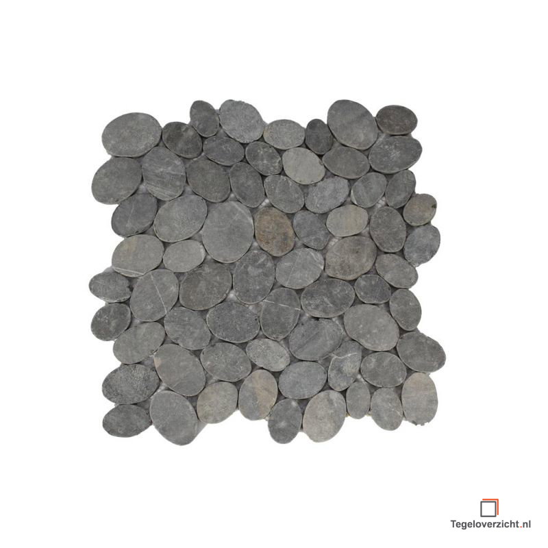 Hamer Selectie MA-serie 30x30cm Grijs Mozaïek (MA-94 Marmer Oval Grey) direct online kopen