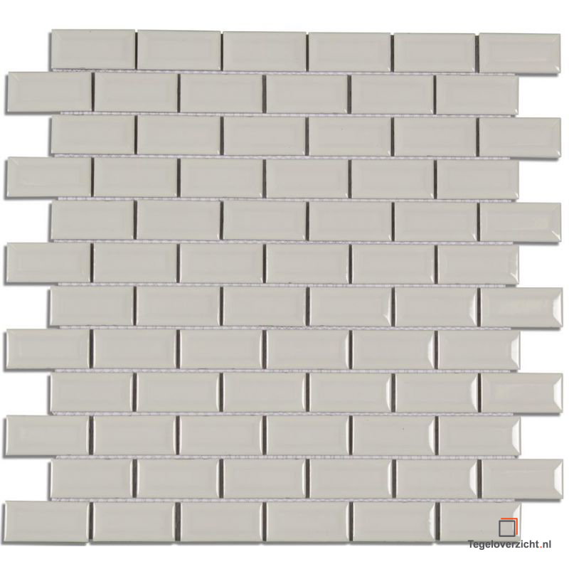 Alicon Metro 32,2x29,8cm Wit Mozaïek (Mini Metro Mosaic White Gloss) direct online kopen