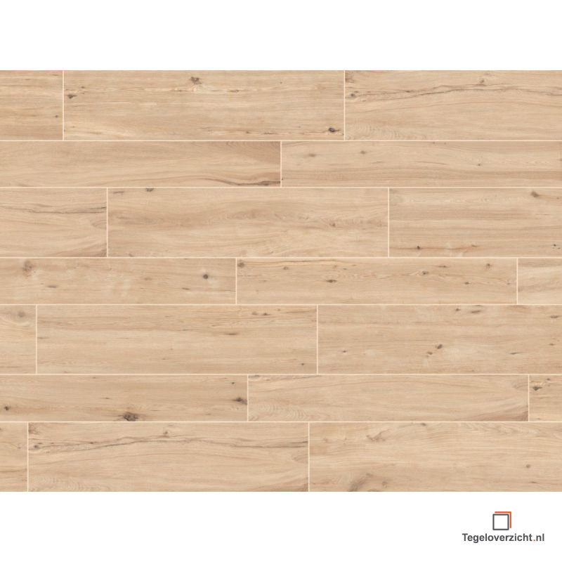 Energie Ker Keramisch parket Padouk Beige 30x121 rett (Mat)