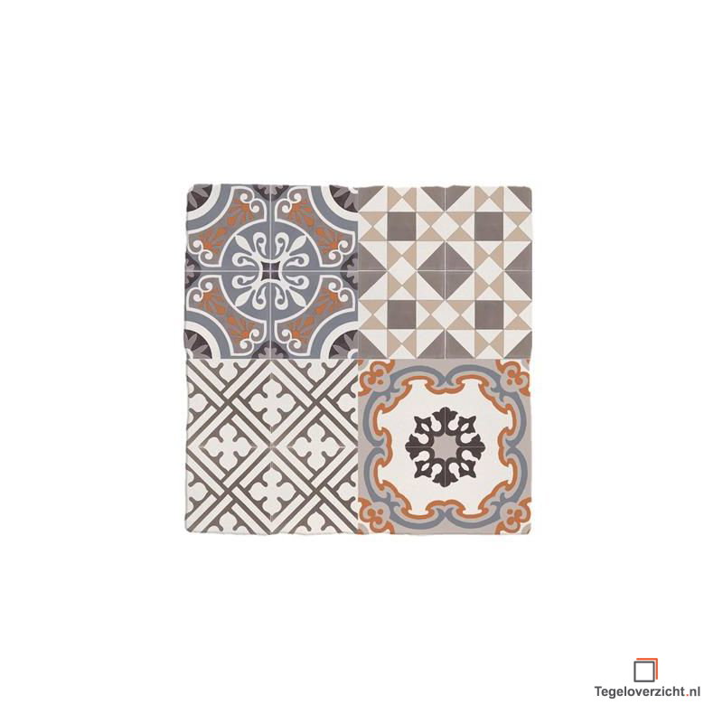 Velsa Tiles Urban 13x13cm Mix Wanddecor (Urban Decor Nassau) direct online kopen