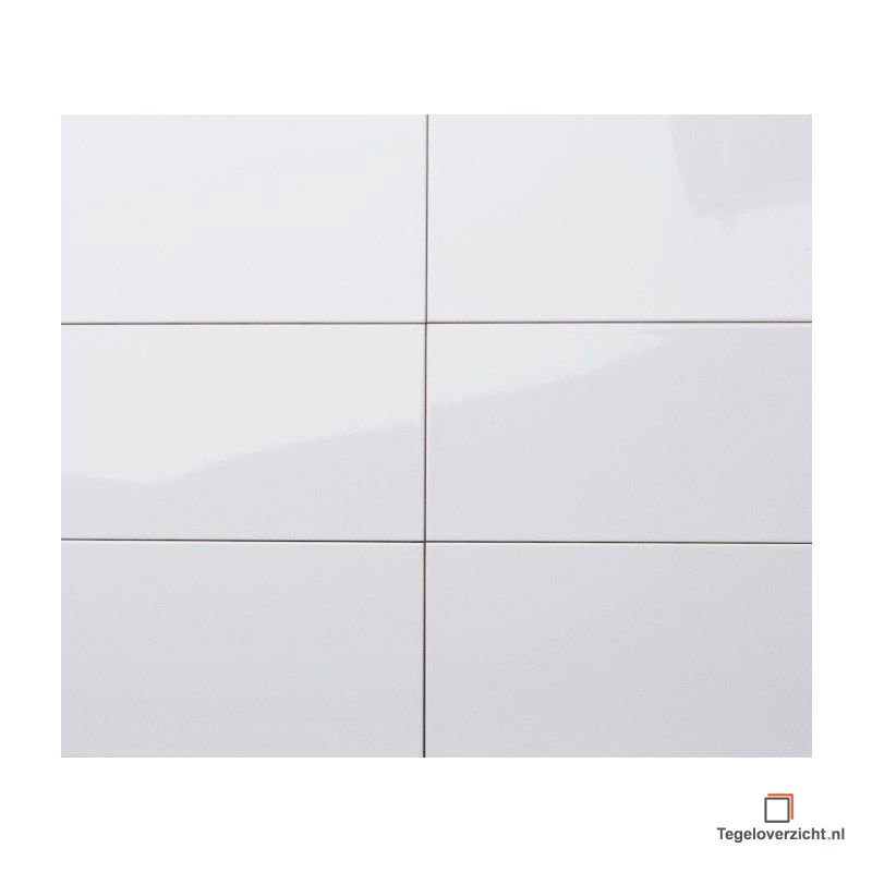 Jabo Kerabo wit glans 25x40 (Glans)