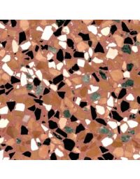 Ecostone Retro-style 40x40cm Rood honed EM-3509