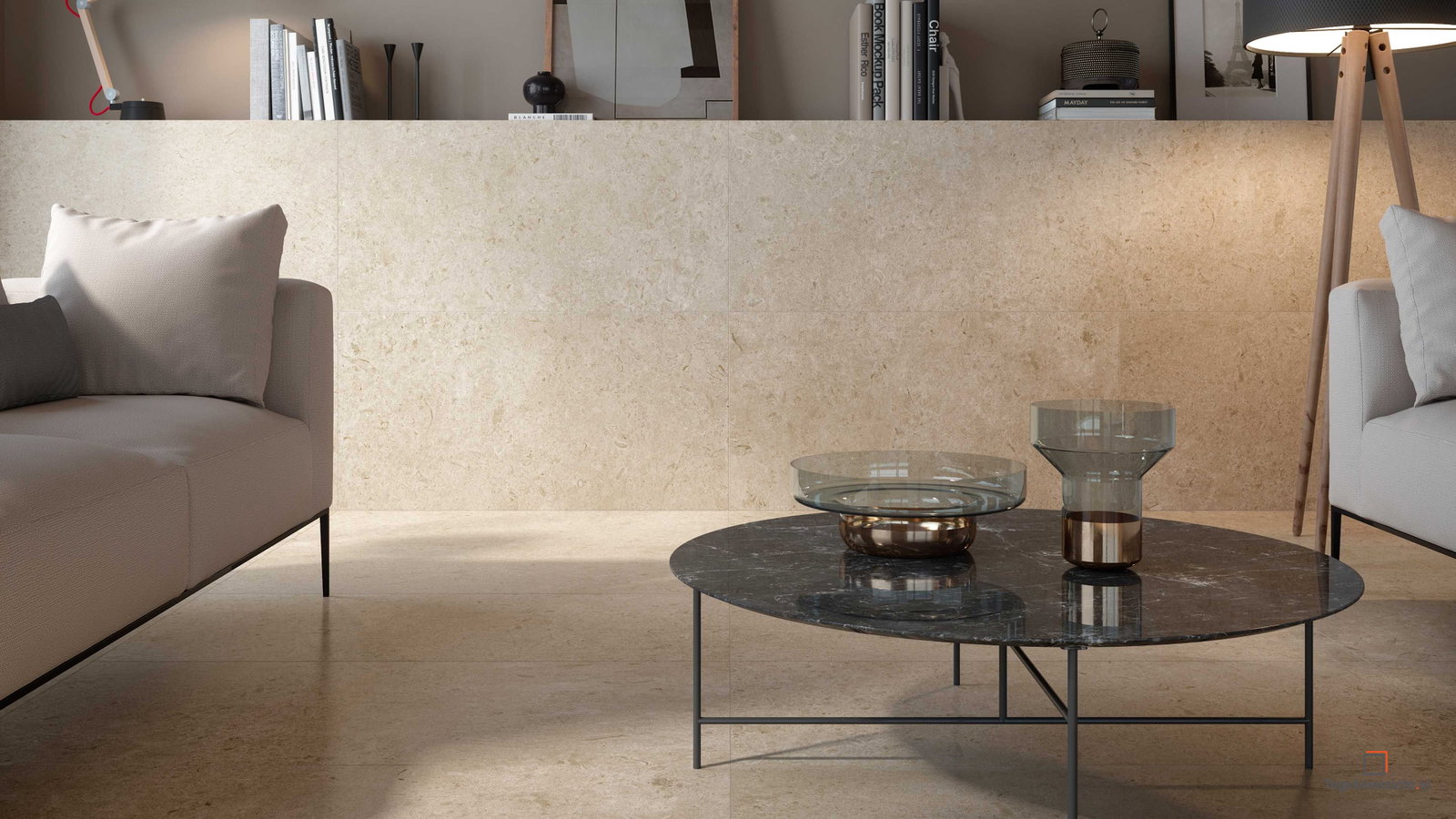 Marazzi in een moderne woonkamer