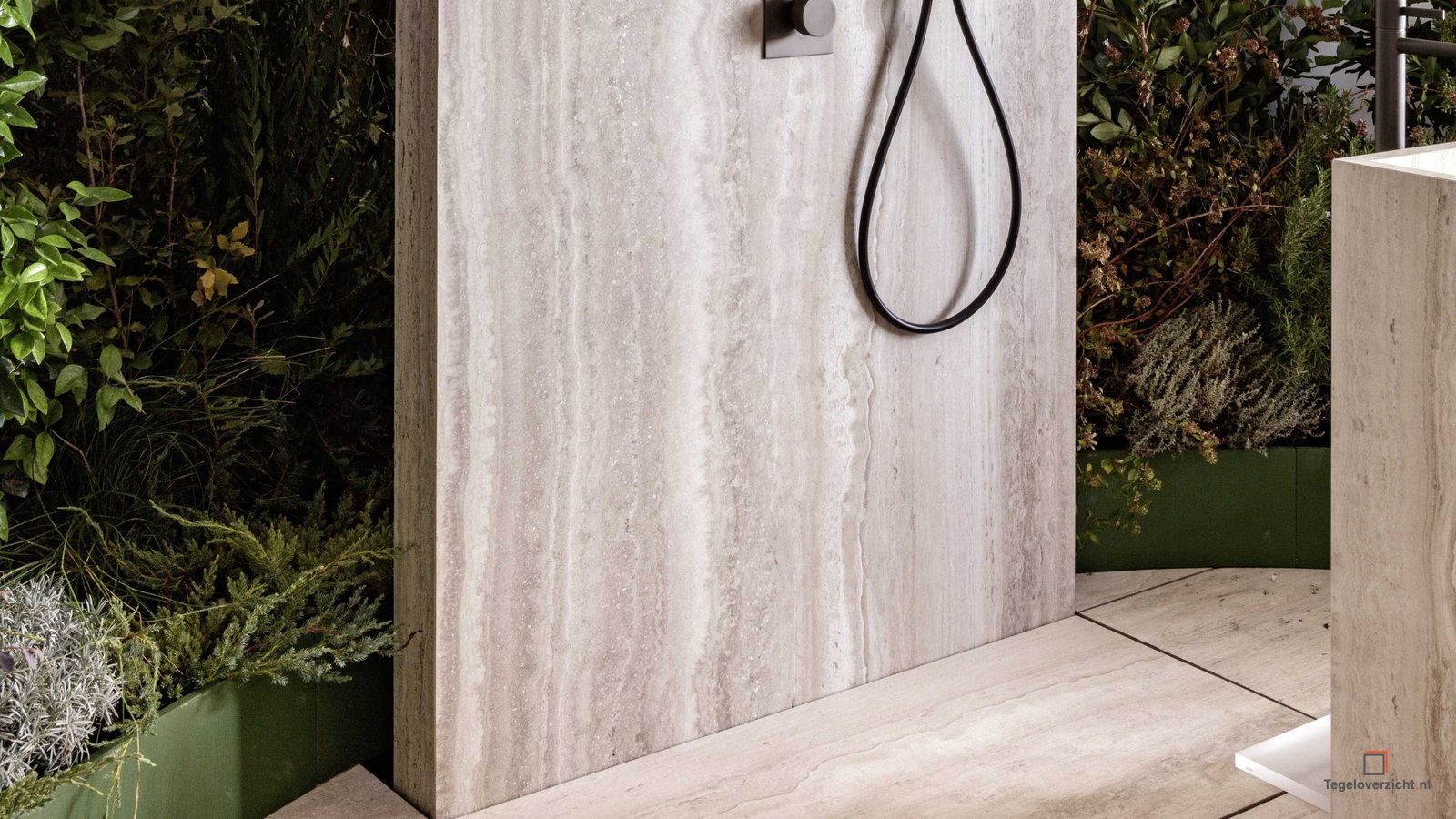 Kronos Nativa NA003 Slab 120X280cm Aurum 6mm Mat Ret.R10 in een interieur