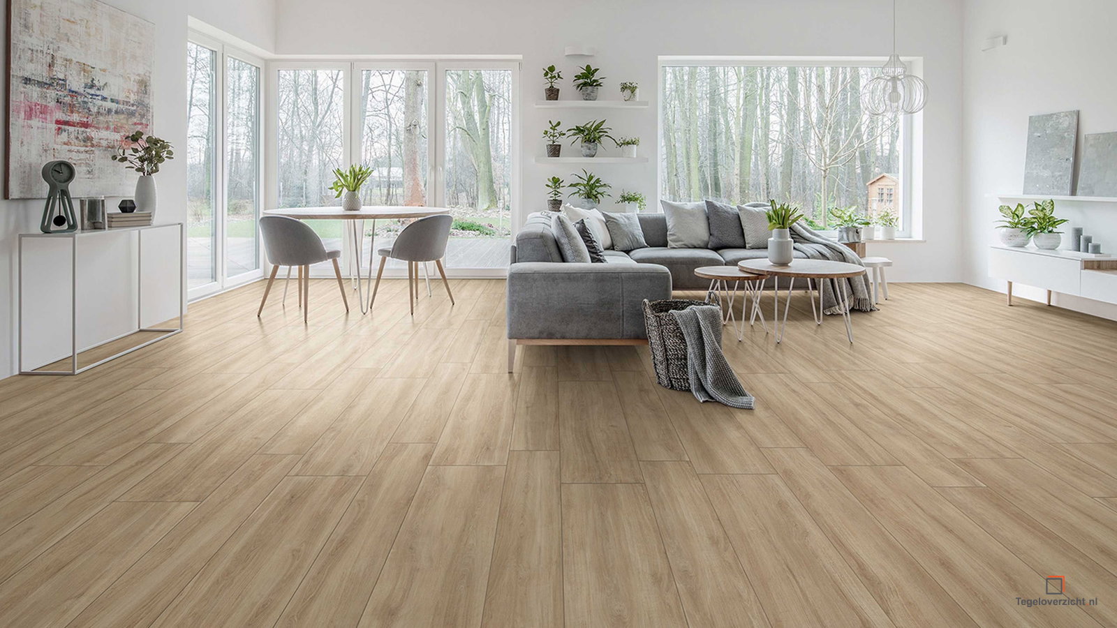 Sintesi in een moderne woonkamer