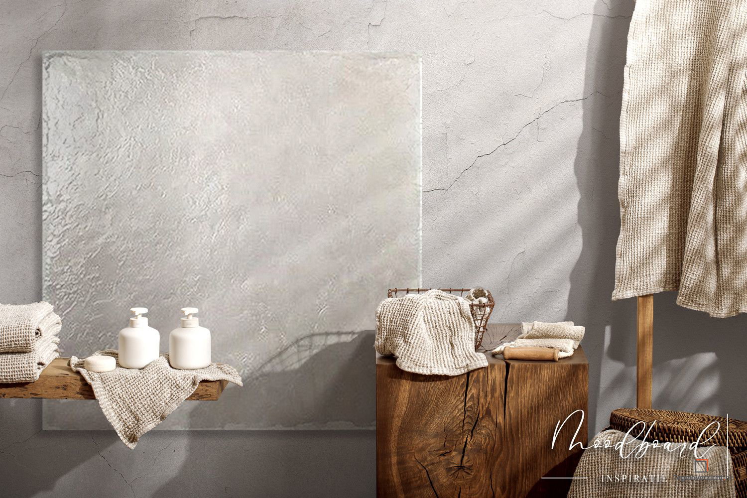 Knight Castle 60x60cm Grijs Mat (CASTLE GREY 60X60) in een interieur